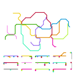 Lake-Haven Transit System Map