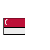 Singapore flag (my best attempt) (unknown)