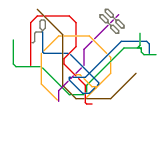 Singapore MRT Map (real)