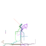 Southern route map