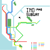 New York IND Subway System (1943/updated) (unknown)