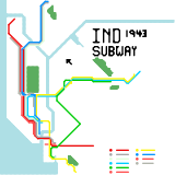 New York IND Subway System (1943/updated) (unknown)