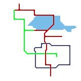 Metro of Russian City