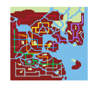 Map of the Metro of the metropolitan area of Muesi-Yagui (unknown)