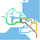 Auckland Train Network Fantasy (speculative)