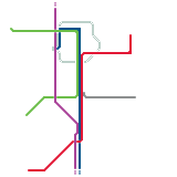 UTA TRAX: SLC to Midvale (real)