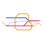 H.W. MRT Map (with train)