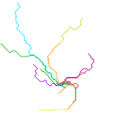 Mapa do Vip e metro em 2023