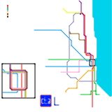 Chicago with new line (speculative)