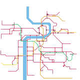 Prague Trams and Subways (real)