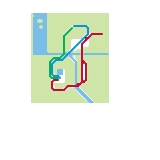Millenium and Newcastle Rail Map (unknown)