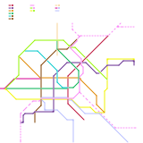 Vienna - Metro + S-Bahn Map - Offical Extensions and Speculative Extensions (speculative)