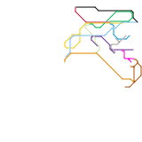 World metro map [Eurasia part] (from accurate stats) (speculative)