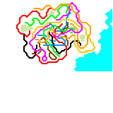 Hyderabad Metropolitan City Map (real)
