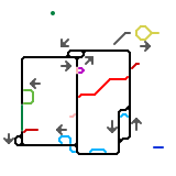 Lego City Undercover (Fictional Bus Map) (speculative)