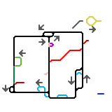 Lego City Undercover (Fictional Bus Map) (speculative)