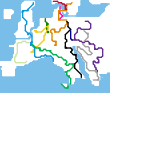 Europe: HST-routes (horizontal) (speculative)