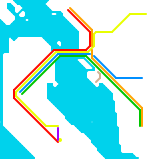 San Francisco BART 2020 (real)
