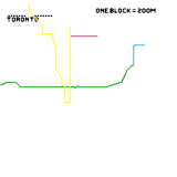 Toronto to scale (ish) (real)