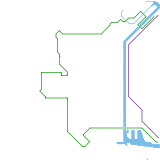 Middelburg-Vlissingen Buslijn 56 (real)