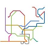 동남권전철노선도 (real)