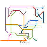 동남권전철노선도 (real)