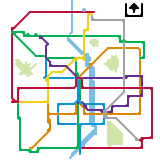 Cambridge (Not to scale