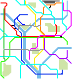 Cottingsville Metro Map (unknown)