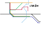 Fictional city Lisków bus system (unknown)
