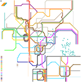 Atlanta map with chickenpox (speculative)