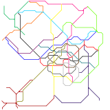 Belton, Raleigh and Mollow Railway Map (unknown)