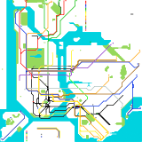 FASTRACK SUBWAY MAP (speculative)