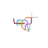 Theme park tycoon metro map (unknown)