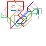 Singapore MRT (Excluding Sengkang and Punggol LRTs)