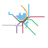 Madison WI Dane County S-Bahn (retired rails) (speculative)