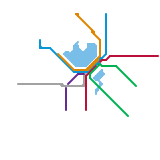 Madison WI Dane County S-Bahn (retired rails)