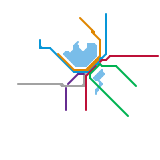 Madison WI Dane County S-Bahn (retired rails) (speculative)
