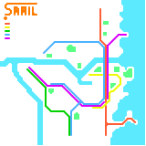 Treman City Train Map (unknown)