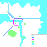Norfolk Commuter Rail Map (speculative)