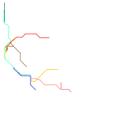 Amtrak National Network (real)