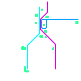 Sheffield Tramlink Network Map (speculative)