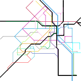 Delhi NCR - MRTS Map (speculative)