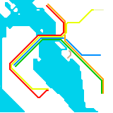 San Francisco BART 2021 (real)
