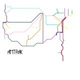 United States - Amtrak (real)