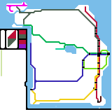 The Island of Nel Commuter Rail and trams (unknown)
