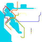 San Francisco BART (real)